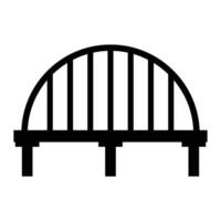 Bridge Icon for Infrastructure and Engineering Designs vector
