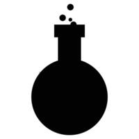 Flask Icon for Science, Laboratory, and Chemistry Themes vector