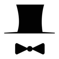 Gentleman Icon for Elegance and Formal Themes vector