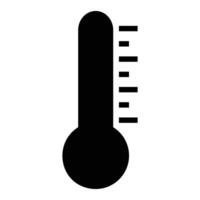 Thermometer Icon for Weather and Temperature Monitoring vector