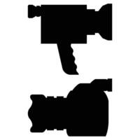 Recorder Silhouette on a white Background vector