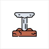 A hammer and anvil icon on a white background vector