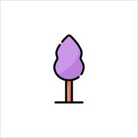 Ice cream cone icon on white background vector