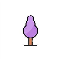 Ice cream cone icon illustration vector