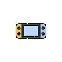 A game controller icon on a white background vector