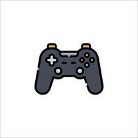 A game controller icon on a white background vector