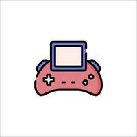 A game controller icon on a white background vector