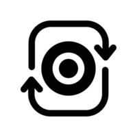 Exchange icon. glyph icon for your website, mobile, presentation, and logo design. vector
