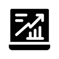 Profit icon. glyph icon for your website, mobile, presentation, and logo design. vector