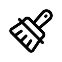 brush icon. line icon for your website, mobile, presentation, and logo design. vector