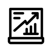 Profit icon. line icon for your website, mobile, presentation, and logo design. vector