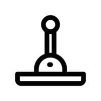 Lever icon. line icon for your website, mobile, presentation, and logo design. vector