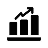 Progress icon. glyph icon for your website, mobile, presentation, and logo design. vector