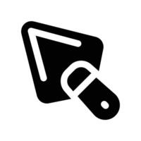 trowel icon. glyph icon for your website, mobile, presentation, and logo design. vector