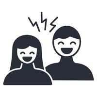 Funny icon. .Editable stroke.linear style sign for use web design,logo.Symbol illustration. vector