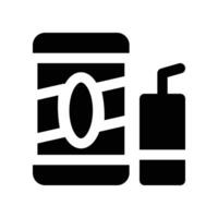 Soft Drink icon. glyph icon for your website, mobile, presentation, and logo design. vector