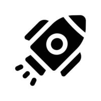 Startup icon. glyph icon for your website, mobile, presentation, and logo design. vector