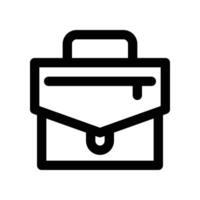 Suit Case icon. line icon for your website, mobile, presentation, and logo design. vector