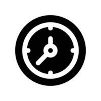 Timer icon. glyph icon for your website, mobile, presentation, and logo design. vector