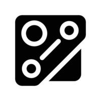 bracket icon. glyph icon for your website, mobile, presentation, and logo design. vector