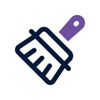 brush icon. dual tone icon for your website, mobile, presentation, and logo design. vector