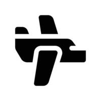 airline icon. glyph icon for your website, mobile, presentation, and logo design. vector