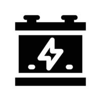 accumulator icon. glyph icon for your website, mobile, presentation, and logo design. vector