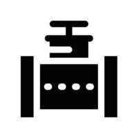 pipeline icon. glyph icon for your website, mobile, presentation, and logo design. vector