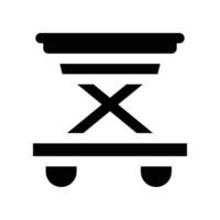 elevator icon. glyph icon for your website, mobile, presentation, and logo design. vector