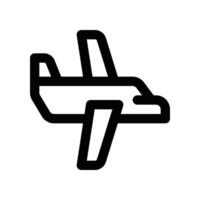 airline icon. line icon for your website, mobile, presentation, and logo design. vector