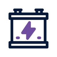 accumulator icon. dual tone icon for your website, mobile, presentation, and logo design. vector