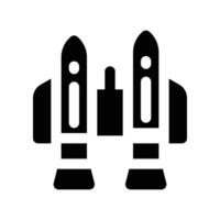 jet pack icon. glyph icon for your website, mobile, presentation, and logo design. vector