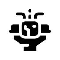funnel icon. glyph icon for your website, mobile, presentation, and logo design. vector
