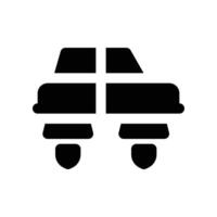 flying car icon. glyph icon for your website, mobile, presentation, and logo design. vector
