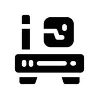 router icon. glyph icon for your website, mobile, presentation, and logo design. vector