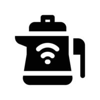 kettle icon. glyph icon for your website, mobile, presentation, and logo design. vector