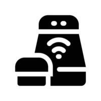 home assistant icon. glyph icon for your website, mobile, presentation, and logo design. vector