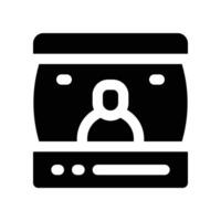 teleport icon. glyph icon for your website, mobile, presentation, and logo design. vector