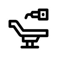 robotic surgery icon. line icon for your website, mobile, presentation, and logo design. vector