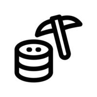 data mining icon. line icon for your website, mobile, presentation, and logo design. vector