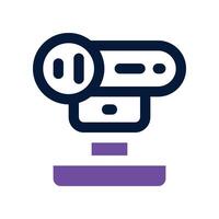 motion sensor icon. dual tone icon for your website, mobile, presentation, and logo design. vector