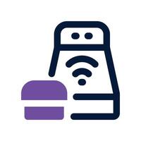 home assistant icon. dual tone icon for your website, mobile, presentation, and logo design. vector