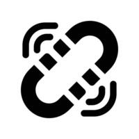 magnet icon. glyph icon for your website, mobile, presentation, and logo design. vector