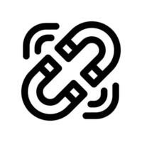 magnet icon. line icon for your website, mobile, presentation, and logo design. vector