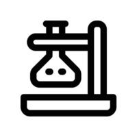 laboratory icon. line icon for your website, mobile, presentation, and logo design. vector