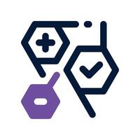 structure icon. dual tone icon for your website, mobile, presentation, and logo design. vector
