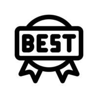 best icon. line icon for your website, mobile, presentation, and logo design. vector