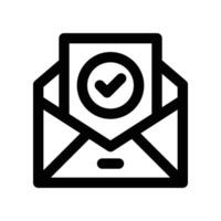 letter icon. line icon for your website, mobile, presentation, and logo design. vector