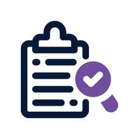 traceable icon. dual tone icon for your website, mobile, presentation, and logo design. vector