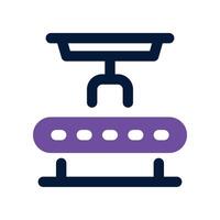 conveyor icon. dual tone icon for your website, mobile, presentation, and logo design. vector